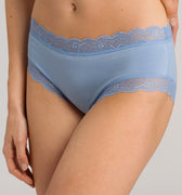 72438 Cotton Lace Hipster - 1592 Blue Moon