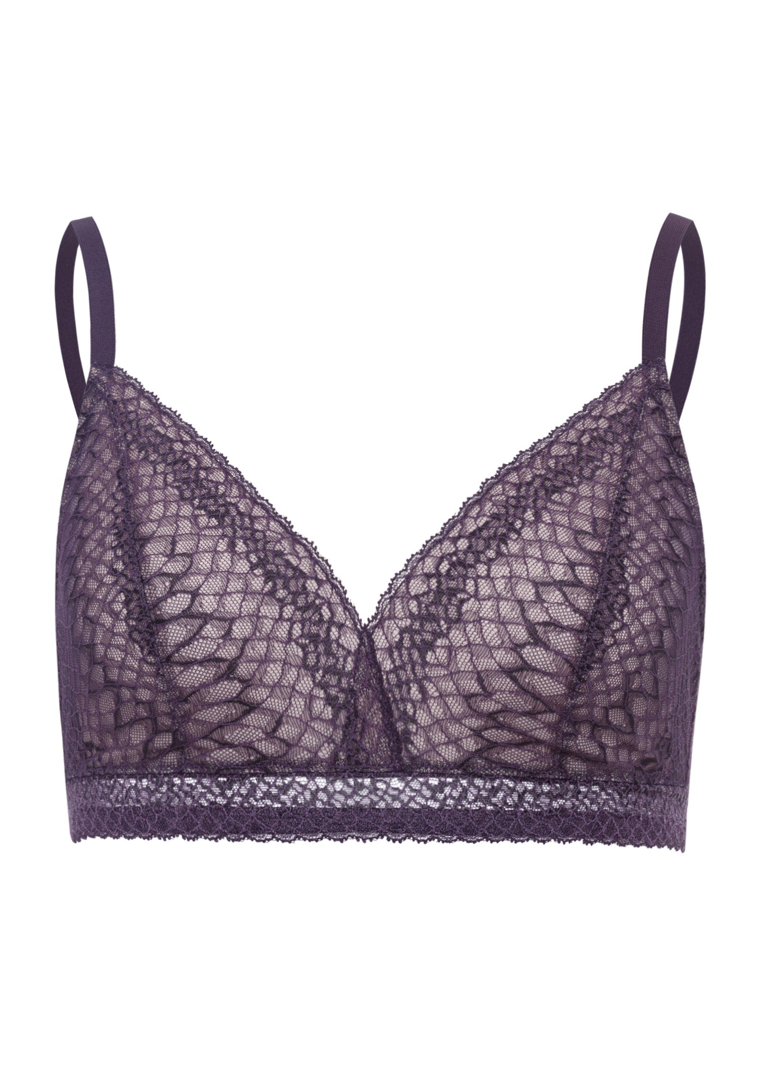 72940 Thalie Soft Cup Bra - 2376 Animal Lace Boysenberry