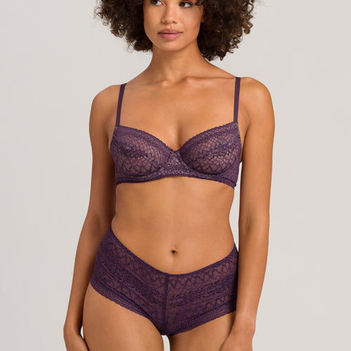 72941 Thalie Underwire Bra - 2376 Animal Lace Boysenberry