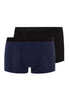 Micro Touch Boxer Brief 2-Pack | Midnight Navy/Black 73062-3090
