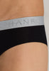 73075 Cotton Essentials Briefs 2-Pack - 019 Black