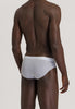 73075 Cotton Essentials Briefs 2-Pack - 2399 Lt Melange/Deep Navy