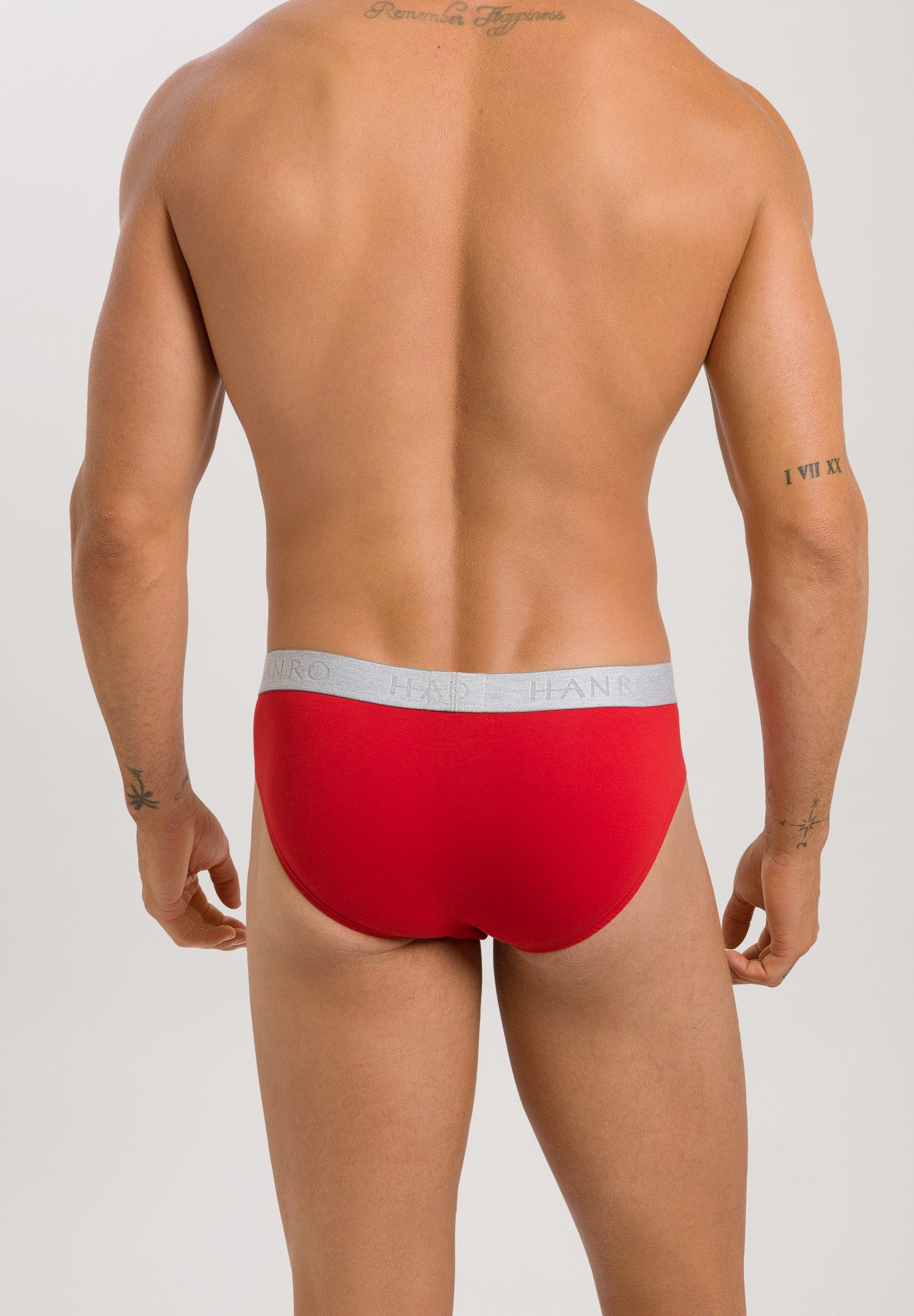 73075 Cotton Essentials Briefs 2-Pack - 2896 Deep Navy/ Bright Red