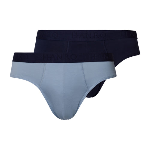 Cotton Essentials Briefs 2-Pack | Deep Navy/Sea Breeze 73075-3021