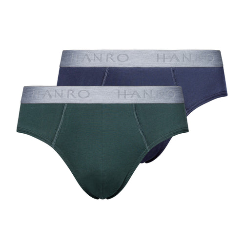 Cotton Essentials Briefs 2-Pack | Herb Tea / Vint Indigo 73075-3022