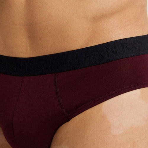Cotton Essentials Briefs 2-Pack | Barolo / Ombre Blue 73075-3047