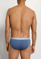 Cotton Essentials 2-Pack Cotton Briefs | Studio Green / Retro Bl 73075-3117