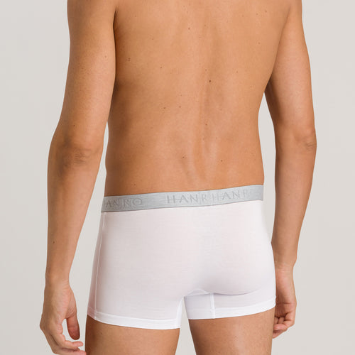 73078 Cotton Essentials Boxer Briefs 2-Pack - 101 White