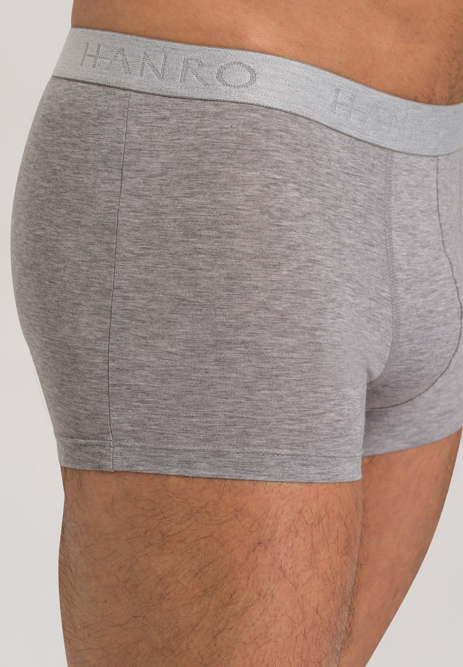 73078 Cotton Essentials Boxer Briefs 2-Pack - 1961 Light Melange
