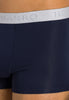 73078 Cotton Essentials Boxer Briefs 2-Pack - 2896 Deep Navy/ Bright Red