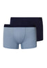 Cotton Essentials Boxer Briefs 2-Pack | Deep Navy/Sea Breeze 73078-3021