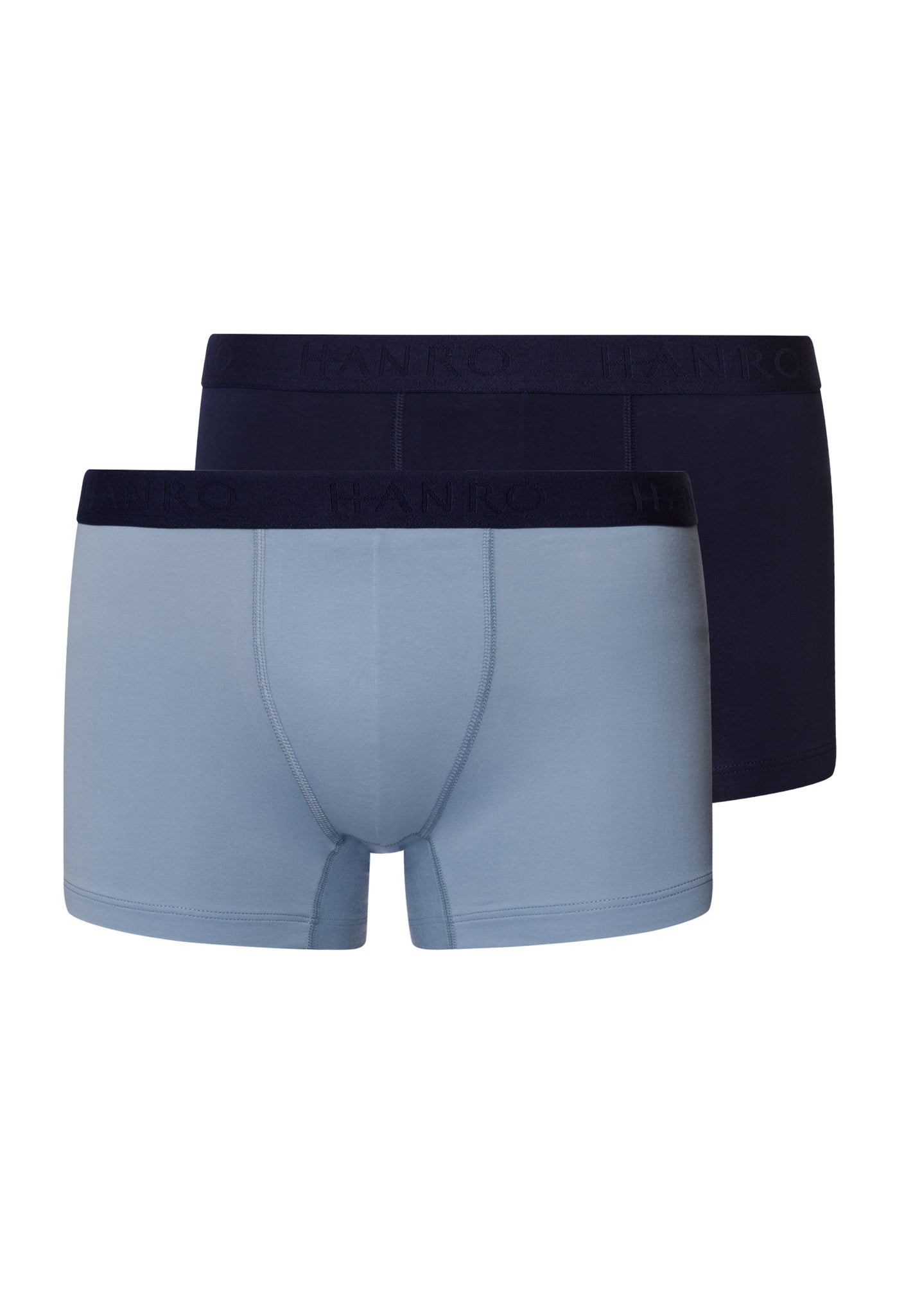 Cotton Essentials Boxer Briefs 2-Pack | Deep Navy/Sea Breeze 73078-3021