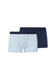 Cotton Essentials 2-Pack Cotton Boxer Briefs | Blue Lagoon / Deep Navy 73078-3116