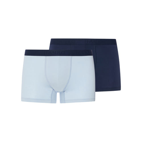 Cotton Essentials 2-Pack Cotton Boxer Briefs | Blue Lagoon / Deep Navy 73078-3116