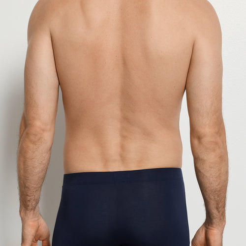 Cotton Essentials 2-Pack Cotton Boxer Brief With Covered Waistband | Deep Navy/ Deep Navy 73079-1937