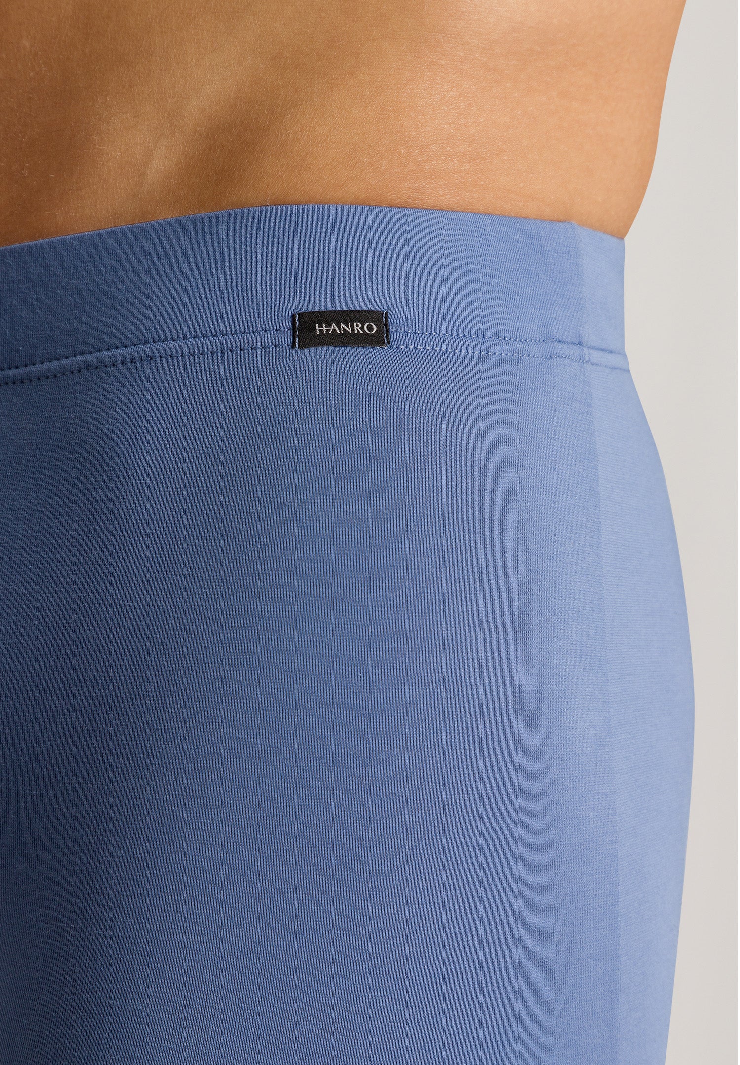 73079 Cotton Essentials 2 Pack Boxer Brief With Covered Waistband - 2870 Windy Blue/Deep Navy