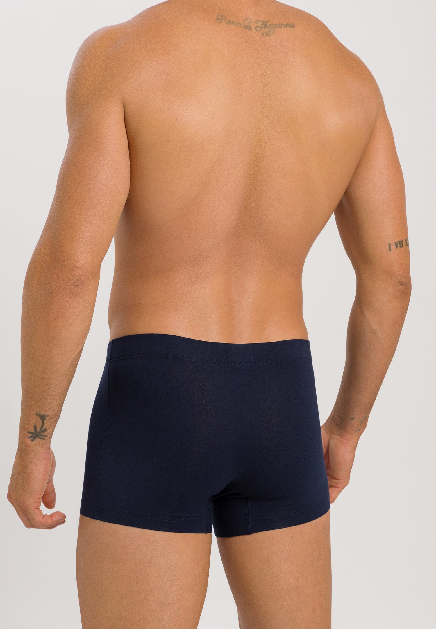 73079 Cotton Essentials 2 Pack Boxer Brief With Covered Waistband - 2896 Deep Navy/ Bright Red