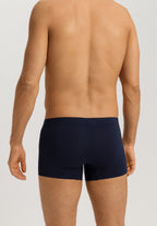 Cotton Essentials 2 Pack Boxer Brief With Covered Waistband | Dutch Blue / Deep Navy 73079-3046