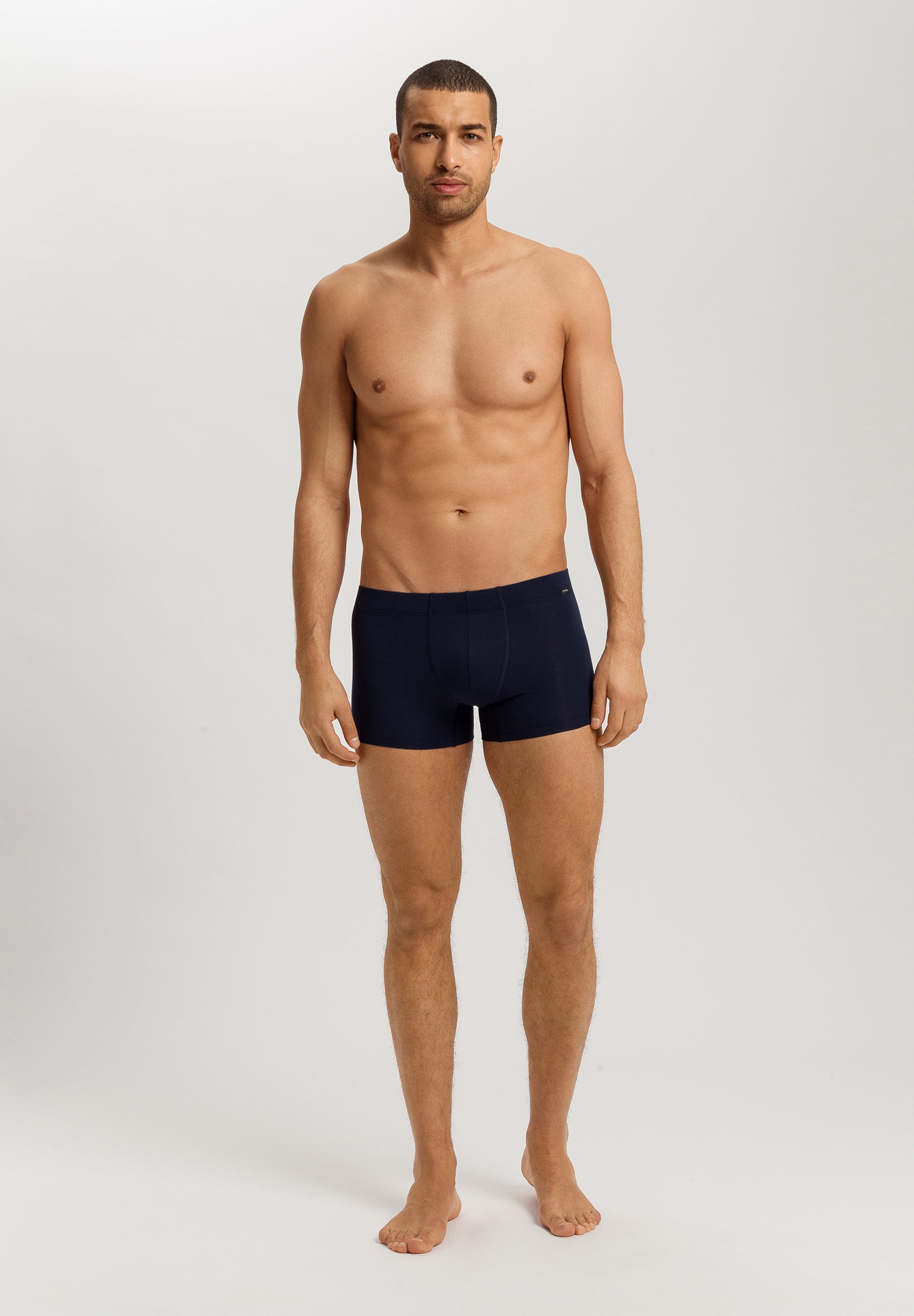 Cotton Essentials 2 Pack Boxer Brief With Covered Waistband | Dutch Blue / Deep Navy 73079-3046