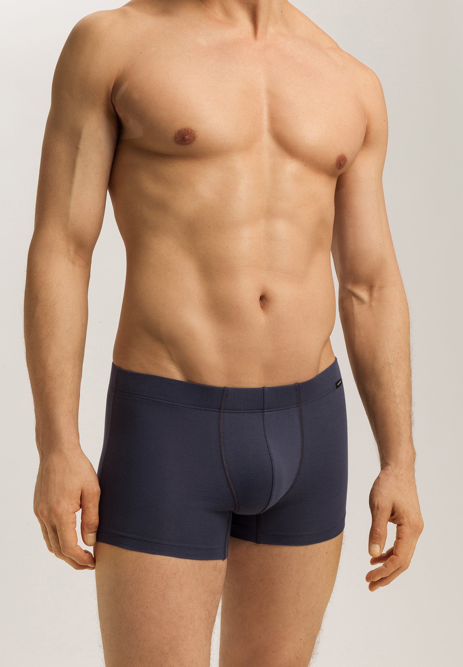 Cotton Essentials 2 Pack Boxer Brief With Covered Waistband | Barolo / Ombre Blue 73079-3047