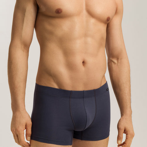 Cotton Essentials 2 Pack Boxer Brief With Covered Waistband | Barolo / Ombre Blue 73079-3047