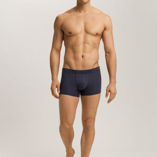Cotton Essentials 2 Pack Boxer Brief With Covered Waistband | Barolo / Ombre Blue 73079-3047