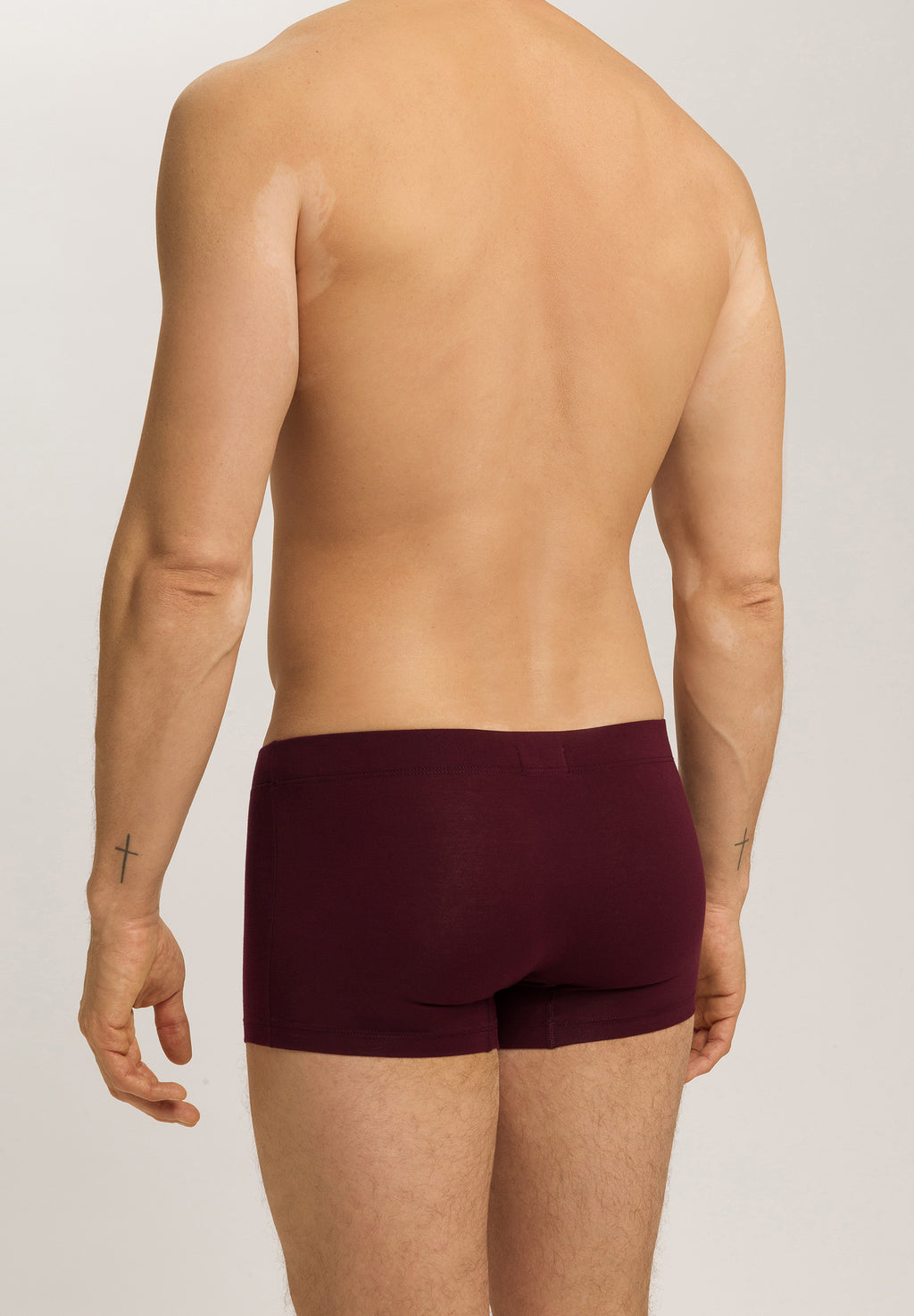 Cotton Essentials 2 Pack Boxer Brief With Covered Waistband | Barolo / Ombre Blue 73079-3047