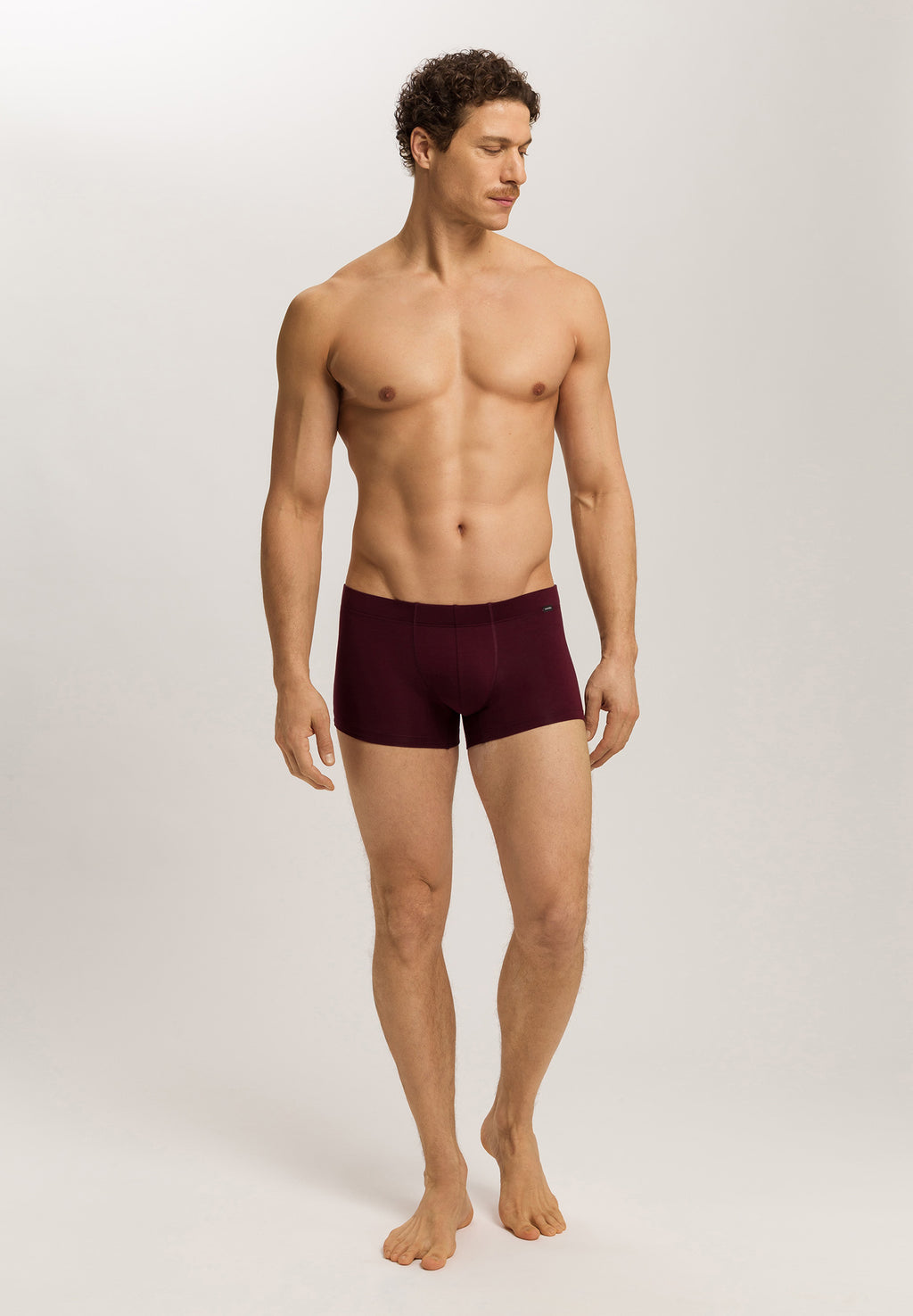 Cotton Essentials 2 Pack Boxer Brief With Covered Waistband | Barolo / Ombre Blue 73079-3047