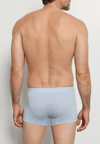 Cotton Essentials 2-Pack Cotton Boxer Brief With Covered Waistband | Blue Lagoon / Deep Navy 73079-3116
