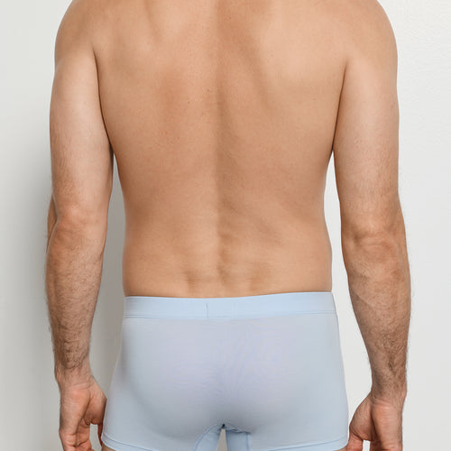 Cotton Essentials 2-Pack Cotton Boxer Brief With Covered Waistband | Blue Lagoon / Deep Navy 73079-3116