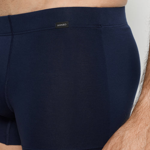 Cotton Essentials 2-Pack Cotton Boxer Brief With Covered Waistband | Blue Lagoon / Deep Navy 73079-3116