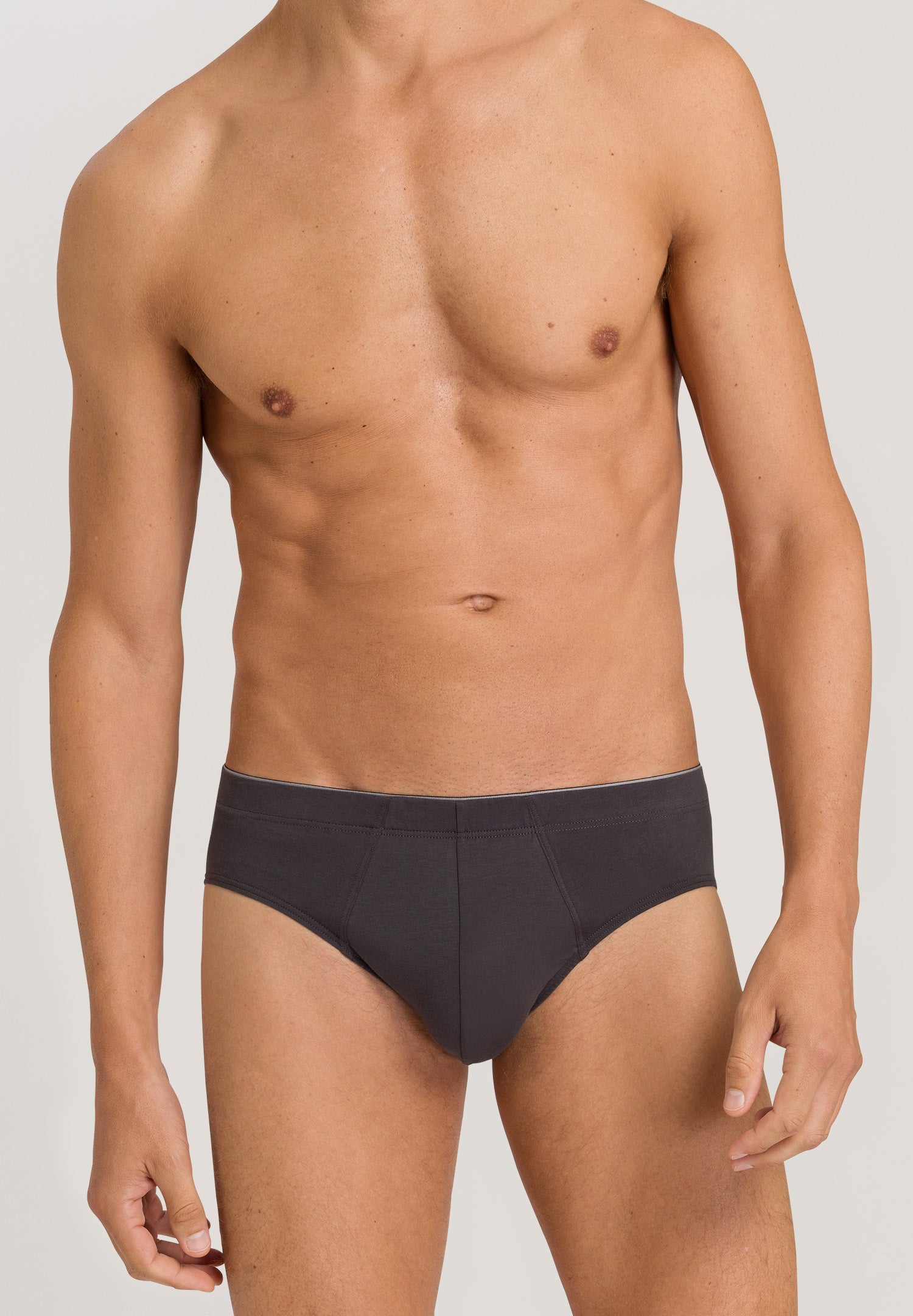 73085 Cotton Superior Brief - 162 Coal Grey