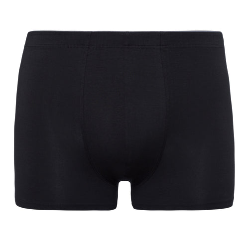 73090 Cotton Superior Long Leg Boxer Brief - 199 Black