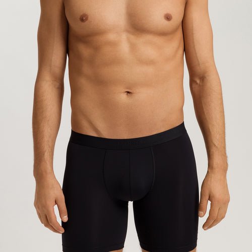 Micro Touch Long Boxer Brief | Black 73117-199