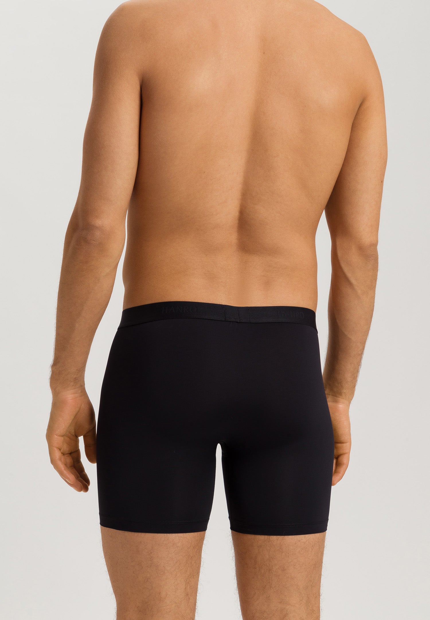Micro Touch Long Boxer Brief | Black 73117-199