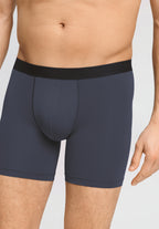 Micro Touch Long Boxer Brief | Stormy Gray 73117-2139