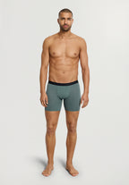 Micro Touch Long Boxer Brief | Studio Green 73117-2739