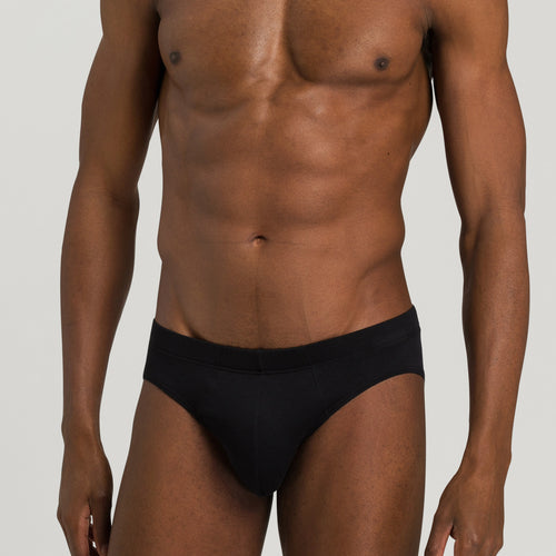 73170 Sea Island Cotton Brief - 019 Black