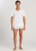 73171 Sea Island Cotton Boxer Brief - 101 White