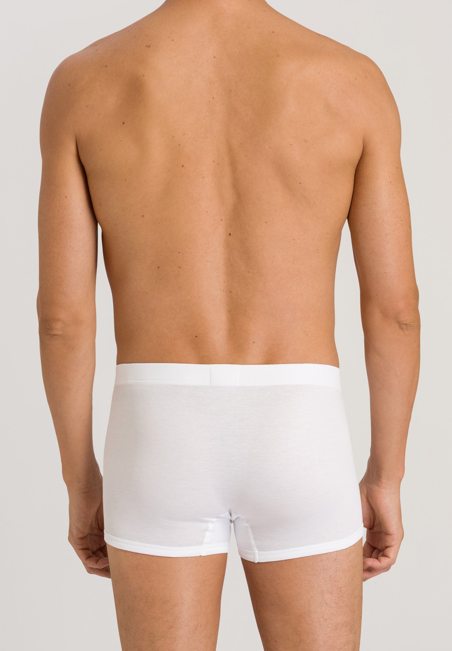 73171 Sea Island Cotton Boxer Brief - 101 White