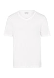 73173 Sea Island Cotton Short Sleeve V-Neck - 101 White