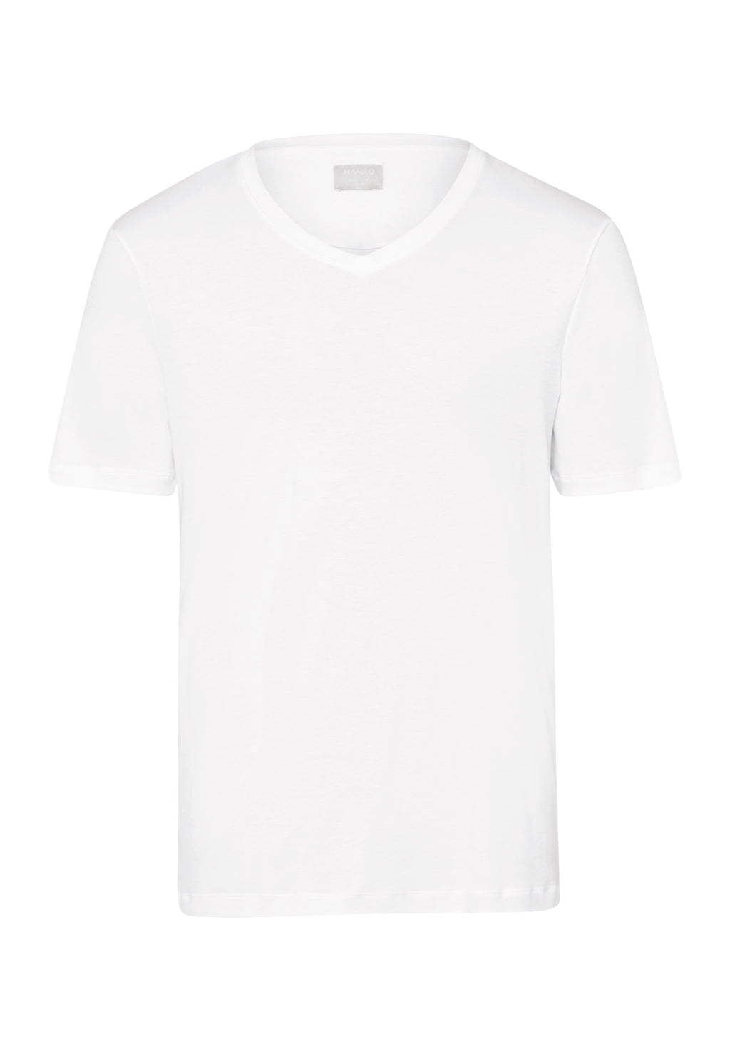73173 Sea Island Cotton Short Sleeve V-Neck - 101 White