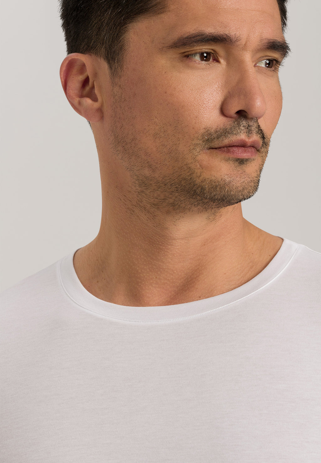 73174 Sea Island Cotton Short Sleeve Crew-Neck - 101 White