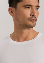 73174 Sea Island Cotton Short Sleeve Crew-Neck - 101 White