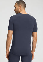 Natural Function V-Neck Tencel Fitted T-Shirt | Stormy Gray 73185-2139