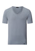 Natural Function V-Neck Tencel Fitted T-Shirt | Cliff Grey 73185-2680