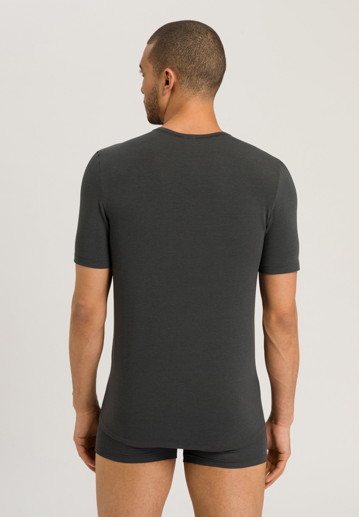 73185 Natural Function Short Sleeve V-Neck Shirt - 2844 Dark Shale