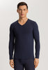 73187 Natural Function Long Sleeve Shirt V-Neck - 1610 Deep Navy