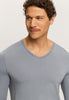 Natural Function Tencel™ And Cotton Fitted V-Neck Top | Cliff Grey 73187-2680