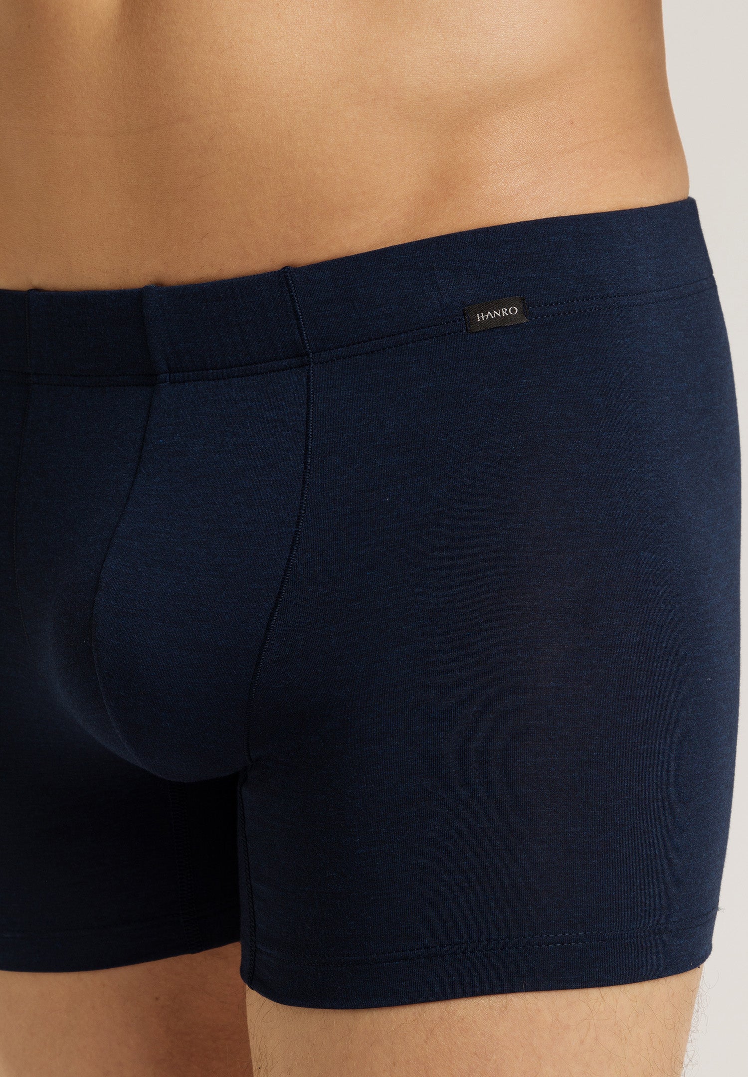 Casuals Single Jersey Boxer Briefs | Deep Navy 73206-1610